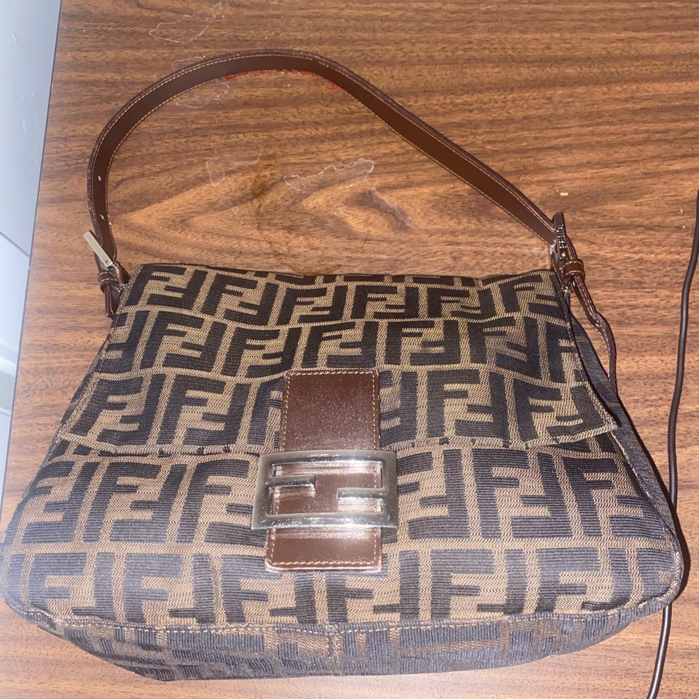 Fendi Vintage Zucca Mamma Baguette
